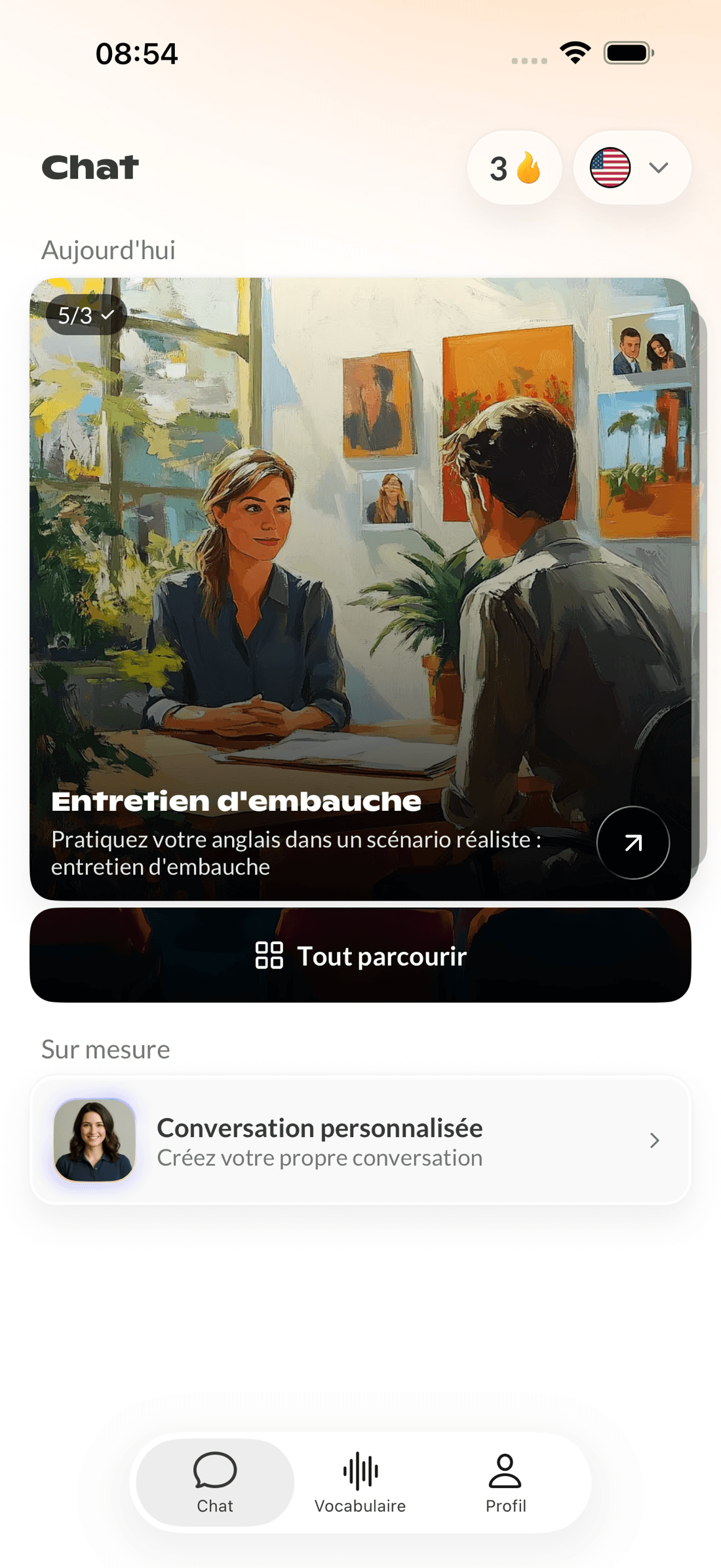 Toutes les situations de la vie courante