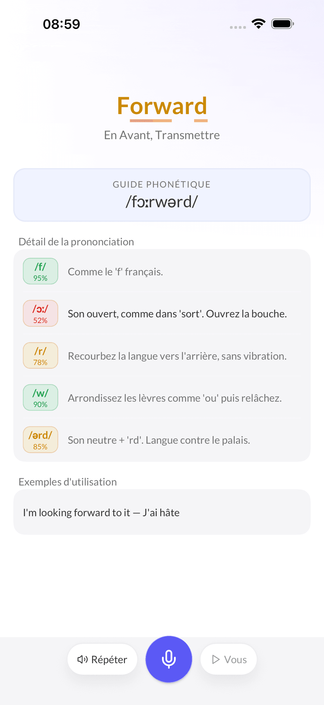 Correction de vos erreurs