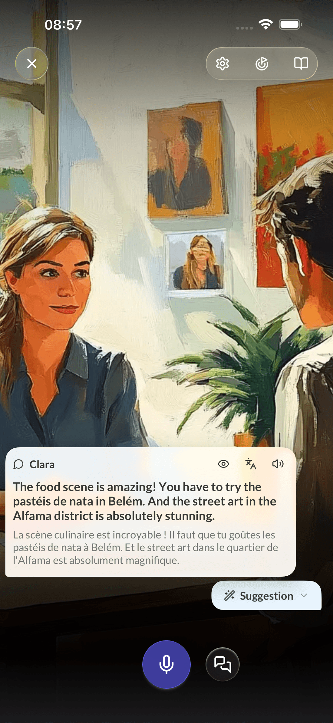 Conversations 100% réalistes